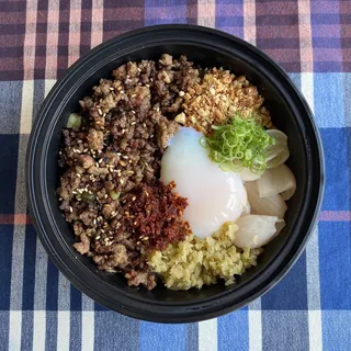 Spiced Beef Over Rice