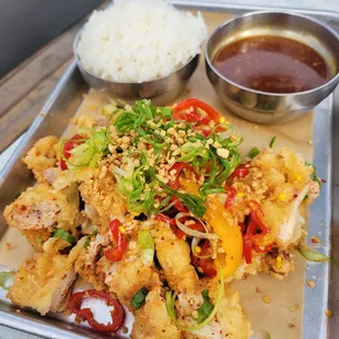 Orange-ish chicken   Ig @josieinflavortown