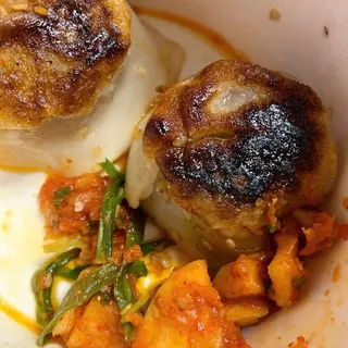 Pork & Kimchi Potstickers (5)