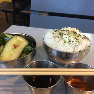 Steamed Rice w/ Furikake Butter