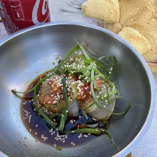 Pork & Kimchi Potstickers (3)