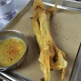 Crispy Chicken Spring Rolls