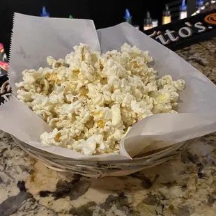 Complimentary Popcorn