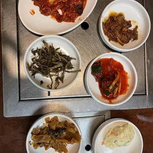 Assortment of banchan