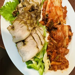 1/2 Hwangsil Bossam (steamed pork belly)!