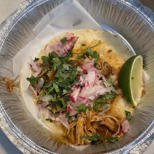 Chicken Tinga Taco