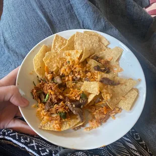 nachos, food