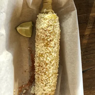 Mexican street corn is amazing