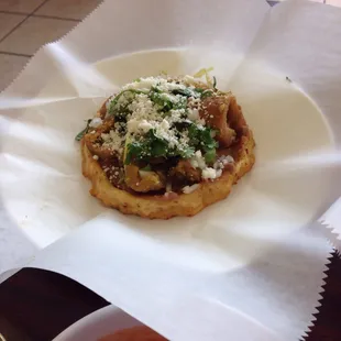 Chicharon Sopes!