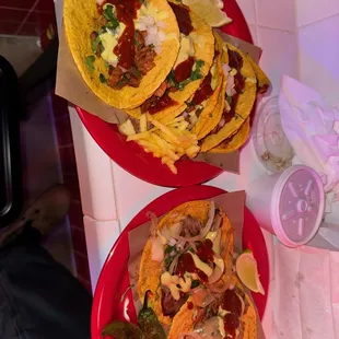 tacos al pastor  ribeye tacos