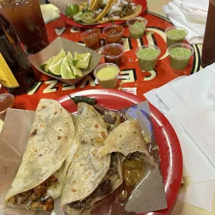 Carne Asada Quesadillas