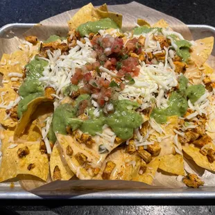 Chicken nachos