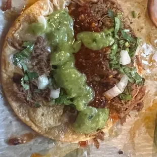 Birria tacos