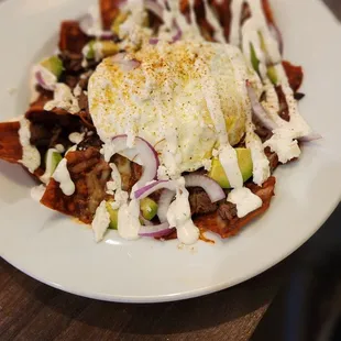 Red Chilaquiles!