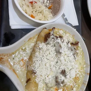 Enchiladas Green Red Zuisas
