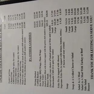 They changed the recipe up from time to time and of course prices go up. Keep that in mind but try this place.