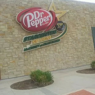 Outside of the Dr Pepper Starcenter Craig Ranch McKinney