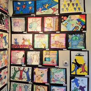 elementary school pop art