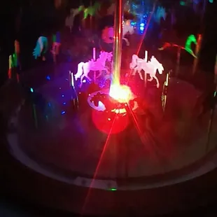 2014 - Love the spinning carousel lights, Beautiful ^_^