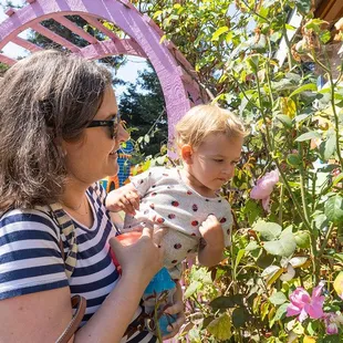 Local nursery owner Arthur Navlet originally designed the gardens at Fairyland to bring the flora of favorite childhood stories to life.