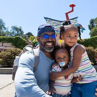 Playtime with dad is the best at Children&apos;s Fairyland!