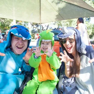 Kids and families have fun in costume at Halloween Jam!