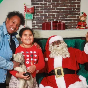 Visiting Black Santa at Fairy Winterland is a memorable, meaningful, and cherished holiday tradition!