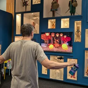 My big kid having fun