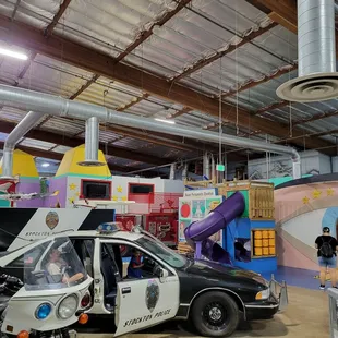 police and play area