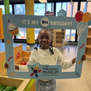 It's a great place to celebrate a birthday! Lots of options for parties.