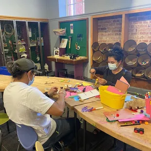 Arts and crafts for the big kiddos