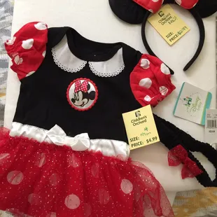 What a great find! Halloween costume (+ future Disneyland outfit) for my LO.  $8.70 total!