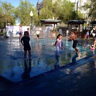 Splash pad!