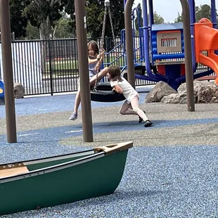 Swings, slides, and more