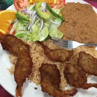 Camarones Empanizados