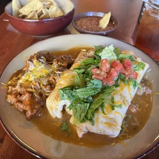 Pork and Avocado Burritos