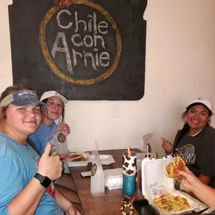 Buena Vista Girls Here For District Tennis 2022. Loved Having You In The House! It was a Taco Burger Kind of Day.