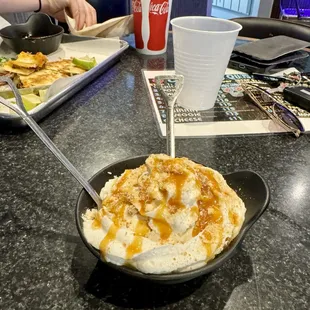 Banana Pudding w/ Caramel &amp; Walnuts!