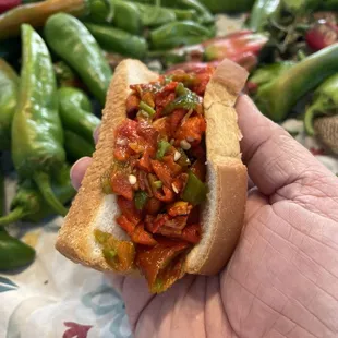 Nothing beats a fresh Chile Roasted sammich!