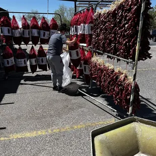 a man in a parking lot