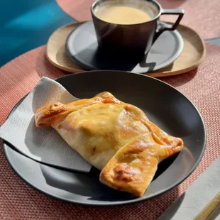 I purchased a dozen empanadas and shared them with my friends! Here is our breakfast!