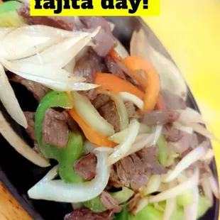 it&apos;s national fajita day