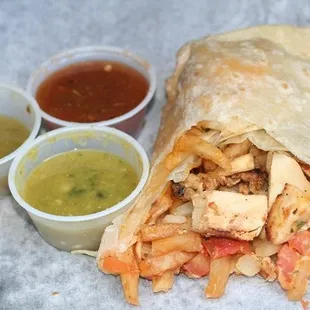 California Chicken Burrito