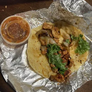 Al pastor taco