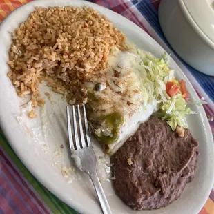 Sour cream chicken enchiladas