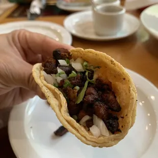 Marinated Pork   Al Pastor Taco