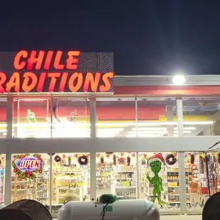 The new Chile Traditions Mega store.We are New Mexico.