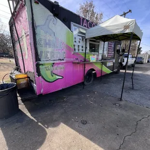 A badass Mexican cheeseburger food truck by God I tell you what!