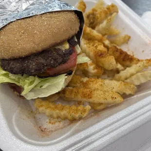 A badass Mexican cheeseburger by God I tell you what!