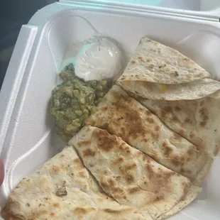 Chicken quesadilla - meh -- have had better